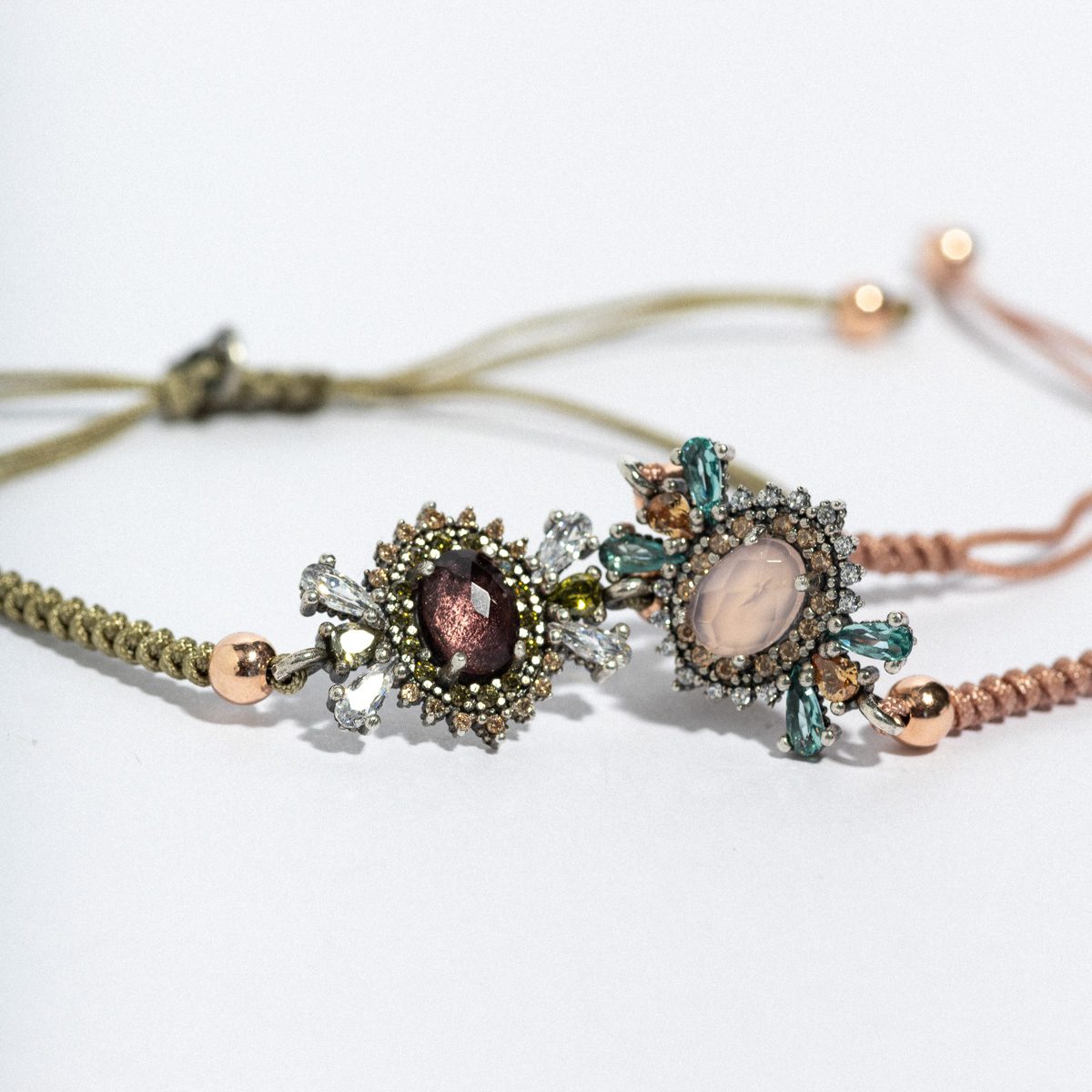 Selene Candy collection from Sunfield: silver bracelets.