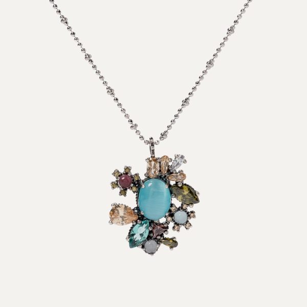Collier Eirene Bleu